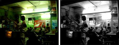 Pasar una foto nocturna a blanco y negro con Photoshop