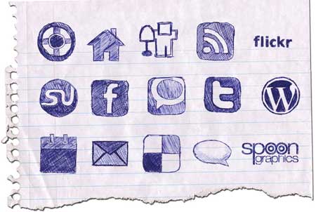 Iconos para redes sociales